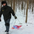 thumbnail image 4 of Emsco SnoSprint Racer Sled with Tie-Dye Pattern and Enhanced Safety by EMSCO, 4 of 10