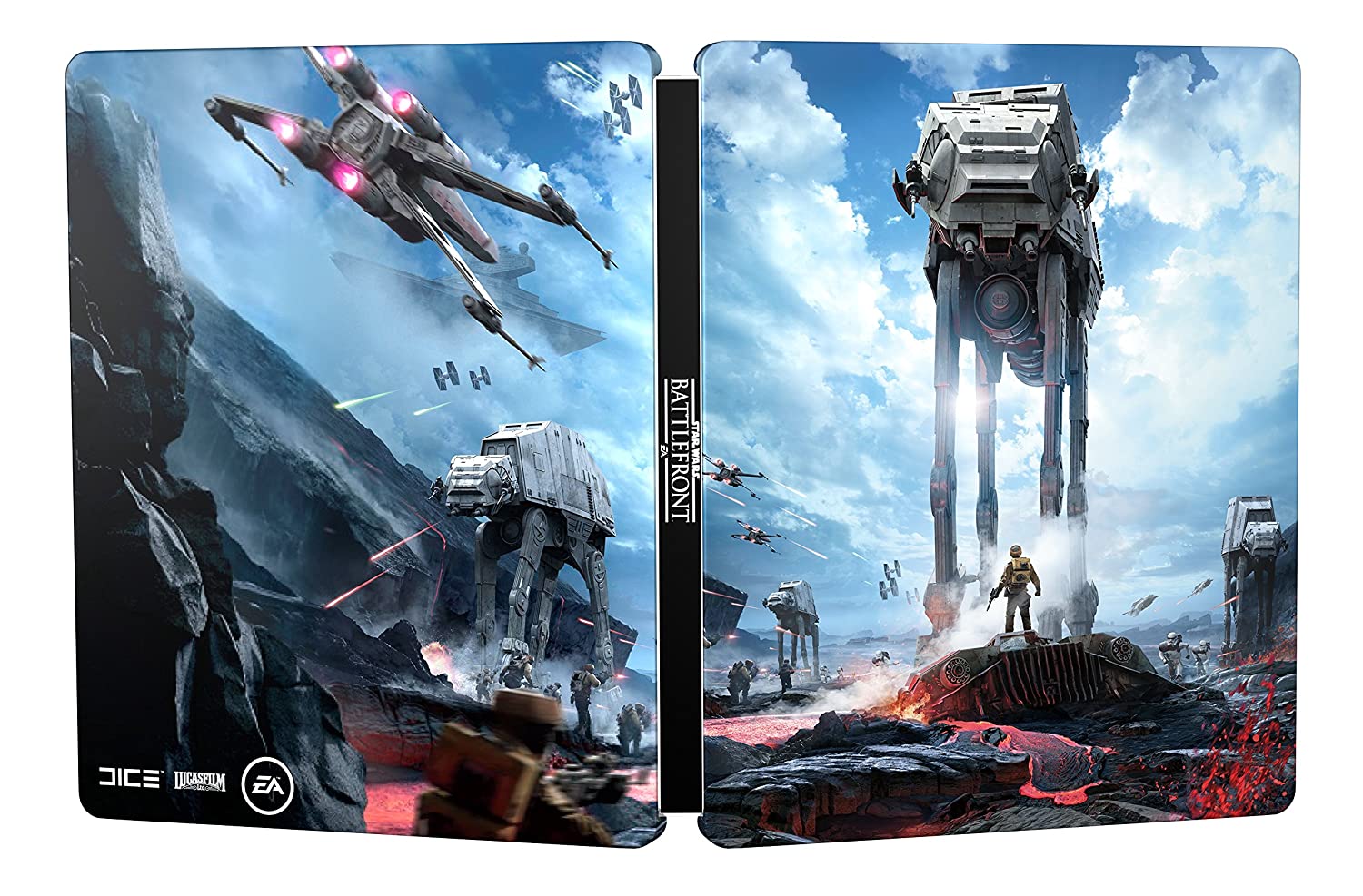 Star Wars Battlefront - Limited Edition SteelBook [Cross-Platform  Accessory] 