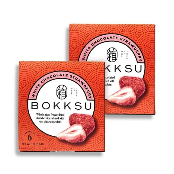 Bokksu White Strawberry 6-Piece Box (2-Pack)