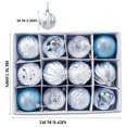 thumbnail image 2 of MesaSe PVC Rouge Mini Boules Suspendues Petites Boules de Noël 12 Comtes, 2 of 9