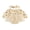 Apricot, variant on Jxzom Newbrob Baby Girl Halloween Outfits Long Sleeve Smocked Bodysuit Dress with Headband 0 3 6 12 18 Months Fall Clothes Set