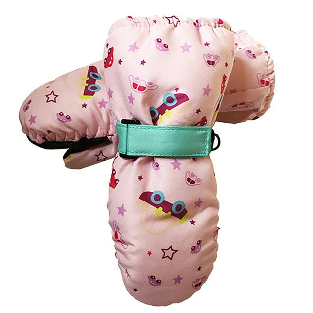 Children Winter Outdoor Wind Proof Glove Ski Riding Warm Climbing Mitten
