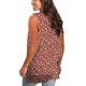 thumbnail image 2 of Playeras,Blusas y Tops,Ropa para Mujer Workout Tank Tops Mujer Nuevo chaleco sin mangas estampado con cuello en V para ropa de mujer de verano (Wine, S), 2 of 3