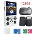 thumbnail image 2 of Consola de Juegos Portátil Retro R36MAX de 128 GB y Pantalla IPS de 4,0 Pulgadas. Reproductor de Vídeo Portátil de Bolsillo Compatible con para Más de 30 Emuladores A, 2 of 5