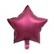 thumbnail image 1 of 18 pulgadas corazón estrella metálico papel de aluminio globo decoración de boda fiesta de cumpleaños globo metal mate corazón estrella helio bola de aire, 1 of 4