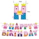 thumbnail image 5 of Globos de Peppa Pig, pancarta de cumpleaños feliz, suministros para fiestas, platos de papel de George Page, vajilla desechable, decoración de fondo, 5 of 5