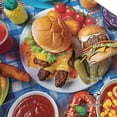 thumbnail image 3 of Balery Vibrant Picnic Food Spread Gorra de béisbol de tamaño ajustable para correr, entrenar y actividades al aire libre. Gorra de papá para todas las estaciones., 3 of 6