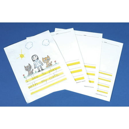 Abilitations Hi-Write Intermediate Journal Paper, Level 1, 8-1/2 x 11 Inches, 100 Sheets
