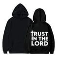thumbnail image 2 of Girls Hoodies Jesus Letter Print Versatile Pullover Hoodie Top Fall Winter Athletic Hoodies for Girls Size 3-4Y, 2 of 5