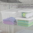 thumbnail image 2 of Sterilite 18.9 Liter White Storage Box, 18.9 Liter, 2 of 5