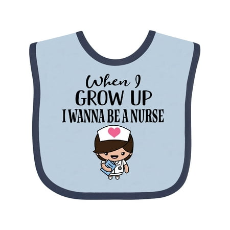 

Inktastic Future Nurse Gift Baby Girl Gift Baby Girl Bib