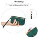 thumbnail image 4 of Funda para Samsung Galaxy S23, cierre de cremallera, piel color verde, 4 of 4