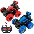 thumbnail image 6 of Electric Ride On Toy Car for Kids, Battery Powered Driving Vehicle with Parental Remote, 360° Spin Stunt Mode, Birthday Gift for Boys and Girls Ages 3 4 5 6 7 8, Blue, 6 of 6