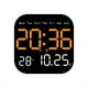 thumbnail image 1 of Relojes de Pared Digitales Temperatura Fecha Semana VisualizacióN Reloj de Mesa ElectróNico 12/24H Reloj Despertador LED Montado en la Pared Control Remoto,C, 1 of 9