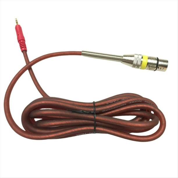 Cable de Audio XLR A 3,5 mm Cable de Audio Balanceado para Micrófono XLR Hembra A Conector AUX de 3,5 mm para Amplificador de Altavoz de Computadora