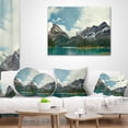 thumbnail image 4 of Designart Yoho National Park Panorama - Landscape Printed Throw Pillow - 12x20, 4 of 5