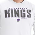 thumbnail image 4 of Men's G-III Sports by Carl Banks White Sacramento Kings Adaptive Printed Mesh Effect Long Sleeve T-Shirt, 4 of 5