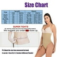 thumbnail image 2 of High Waist Trainer Panties Body Shaper Underwear Tummy Control Thong Shapewear Girdles Slimmer Seamless(White), 2 of 7