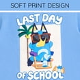 thumbnail image 4 of Camiseta Bluey Día Final de Clases para Niños Pequeños 2T Azul, 4 of 4