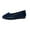Blue, variant on Fesfesfes Women Shoes Round Toe Solid Color Round-Toe Flats Shoes Comfortable And Breathable Lightweight Soft Casual Shoe 39(7)