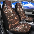 thumbnail image 2 of XYZCANDO Deer Car Seat Covers Soft Camo Forests Car Seat Covers Full Set of 2 Removable Automotive Accessories Anti-Slip Back Fabric Universal Fit for Most Cars SUVs and Sedans, 2 of 7
