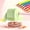 Green, variant on Hand Crank Pencil Sharpener, Desktop Manual Pencil Sharpener, Classroom Pencil Sharpener Heavy Duty with Stronger Helical Blade to Fast Sharpen