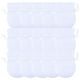 thumbnail image 1 of Mini Bolsas para Bisuteria VelvtyWhite 15Pzas Blanco 7x9cm Terciopelo Bolsa en Forma de Calabaza., 1 of 1