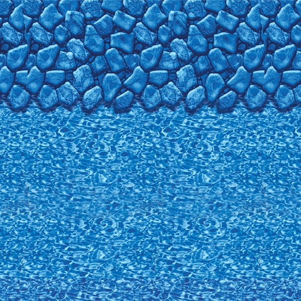 boulder swirl overlap pool liner