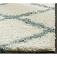 thumbnail image 3 of Safavieh Dallas Logan Geometric Shag Area Rug, 3 of 7