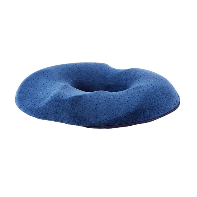 Donut almohada ergonómica coxis hemorroides cojín para cama llagas coxis hombres azul Yuyangstore Cojín del asiento