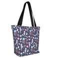 thumbnail image 2 of Fotbe Watercolor Marine Animals Pattern Beach Tote,Shoulder Handbag,Spacious Tote Bag,Lightweight Travel Bag,Versatile Shopping Bag, 2 of 9