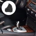 thumbnail image 6 of WASHWEPE Auto Shifts Stick Cover 1Set Pu Black Manual Transmission Knob Shifting Handle - for Daily Use, 6 of 8