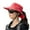 Watermelon Red, variant on Sun Hats For Women Men Outdoor Camping Hiking Sports Adjustable Breathable Lightweight Wide Brim Summer Hat