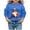 Blue, variant on Sweatshirts for Toddler Girls Halloween Pumpkin Ghost Print Children Cute Crew Neck Hoodless Long Sleeve Casual Loose Pullover Tops Size 3-4T