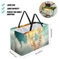 thumbnail image 2 of Jellyfish Large Capacity Reusable Oxford Cloth Storage Bin: Foldable Storage Bag, Picnic Basket, and Storage Box, 2 of 7