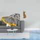 thumbnail image 2 of Manta de punto con diseño de gato a rayas, escultura de animal suave y cálida, figura de granja, decoración del hogar para dormitorio, sofá, cama, sil, 2 of 8