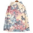 thumbnail image 5 of Bovemsi Sweatshirt for Women Fashion Spring Autumn Casual Long Sleeve Hoodies Sweatshirts Top Camo Hoodie, 5 of 9
