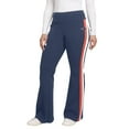 thumbnail image 4 of Women's WEAR by Erin Andrews Navy New England Patriots Tri-Blend Yoga Pants, 4 of 4