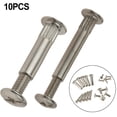 thumbnail image 4 of Dleadar Butt Screw M Cabinets Furniture Assembly Assembly Carbon Steel DIY Projects Secure Connection Silver Splint Nut Home Decor, 4 of 6