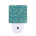 thumbnail image 1 of Fotbe Giraffes Doing Various Yoga Pattern Plug-in LED Backlit Night Light with Motion Sensor & Dusk to Dawn Sensor Energy Efficient Night Light, Bedroom Night Light-US, 1 of 7
