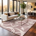 thumbnail image 2 of Nanan 10'x13' Geometric Area Rug Modern Abstract Rug with Non Slip Backing, Soft Machine Washable Indoor Carpet for Living Room, Bedroom, Dining Room, Pink, 2 of 6