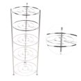 thumbnail image 1 of 5 Tier Kitchen Pot Storage Shelf, Stainless Steel Frame 5 Tier Kitchen Pot Rack  for Kitchen for Balcony, 1 of 8
