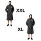 thumbnail image 5 of Hombre Con Capucha Y Broches Poncho De Lluvia Chaqueta De Lluvia Eva Capa De Lluvia Impermeable Para Senderismo Al Aire Libre Senderismo Viajes Negro Guardurnaity OD010812-01, 5 of 7