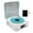 White, variant on Yajisi Vintage Record Player Bluetooth Speaker Portable Wireless Turntable Stereo Speaker with Clock and Soft Night Light for Home Bedroom (6.3 inches / 16 cm) - White
