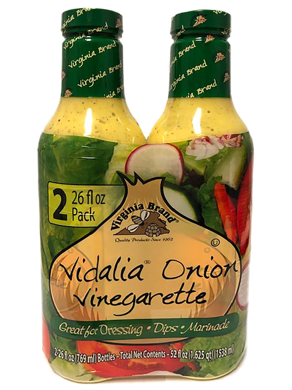 Virginia Brand Vidalia Onion Vinaigrette 2 Pk. 26 fl. oz. Salad
