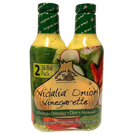 Product of Virginia Brand Vidalia Onion Vinaigrette, 2 pk./26 fl. oz. [Biz (Best Vinaigrette Salad Dressing Brand)