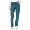 thumbnail image 2 of Med Couture Peaches Women's Scoop Pocket Pant Scrub Bottoms, 2 of 7