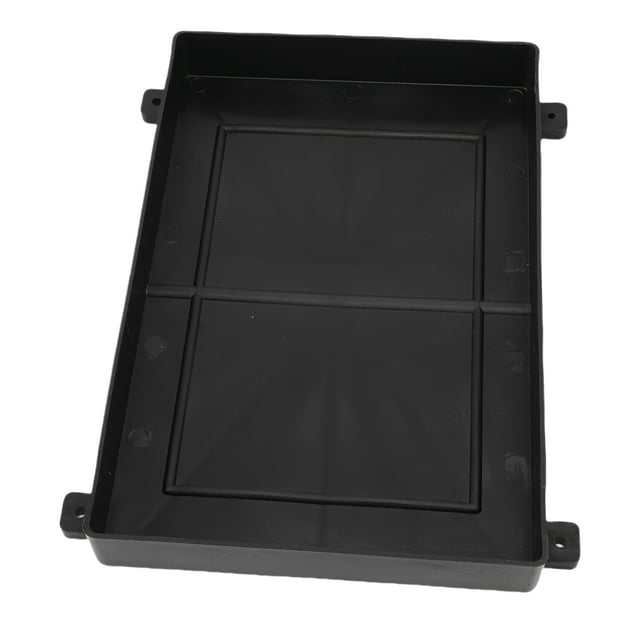 Marine Battery Tray 12V Boat Battery Holder with Hold Down Strap for RV Trailer Yatch