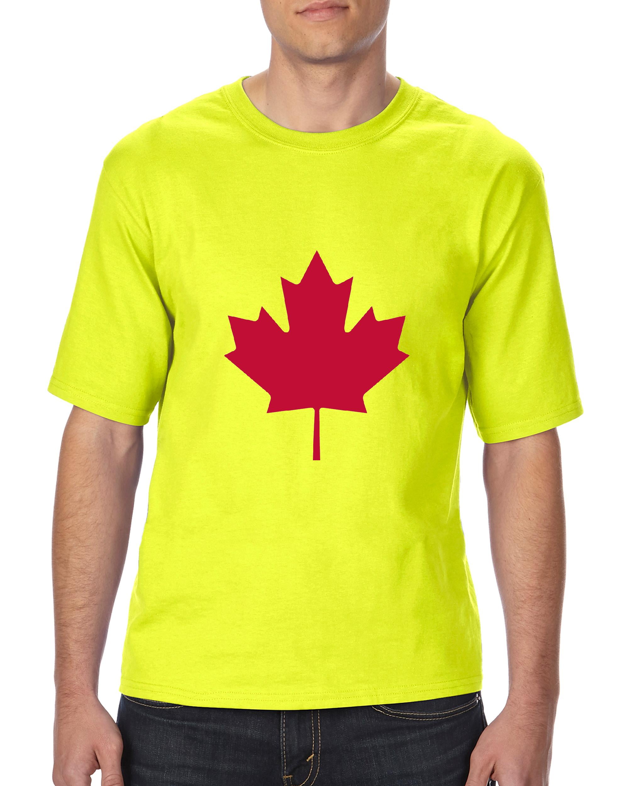 "Mens and Big Mens Canada Toronto Maple Leafs Proud Canadian TShirt