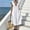 *White, variant on ClodeEU Women's V Neck Ruffle Sleeve Midi Dress,Casual A Line Loose Sundress with Pockets Green,Women's Plus L
